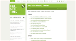 Desktop Screenshot of freestufftimes.com