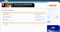 Desktop Screenshot of forums.freestufftimes.com