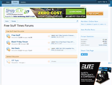 Tablet Screenshot of forums.freestufftimes.com